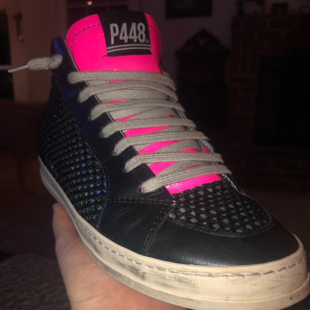 P448 Women’s High Top Sneakers Size 38